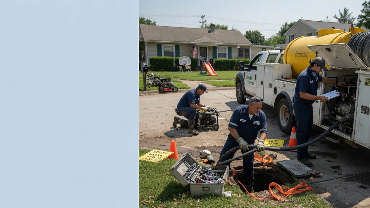 Septic Tank Pumping in Kenvil, NJ near me